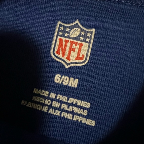 SEAHAWKS NFL Baby One Piece Set - Gray and Blue - Picture 5 of 5